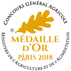 Médaille d'Or Paris 2018