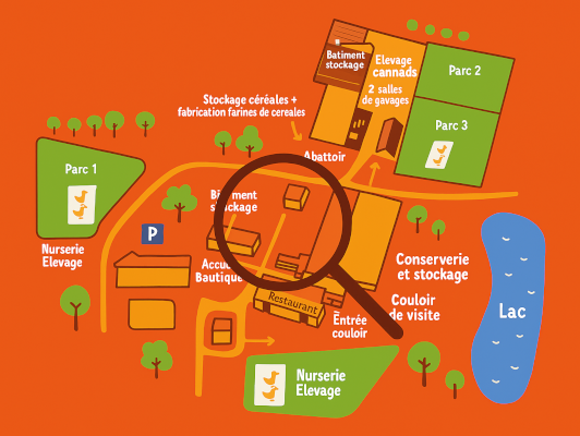 Plan de la maison Ramajo