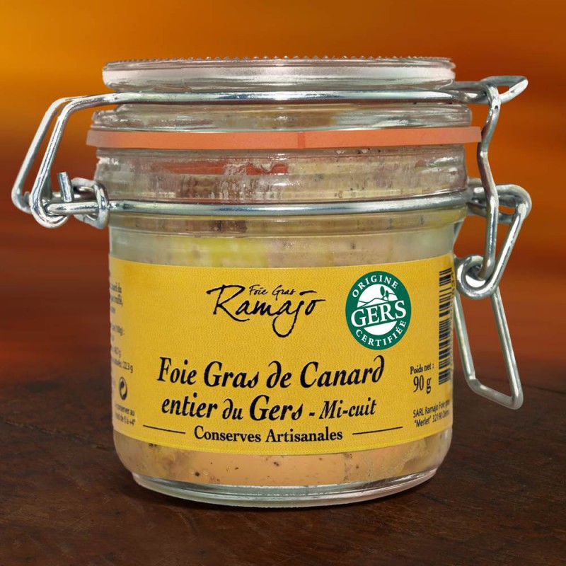 Foie gras de Canard entier, 90 g