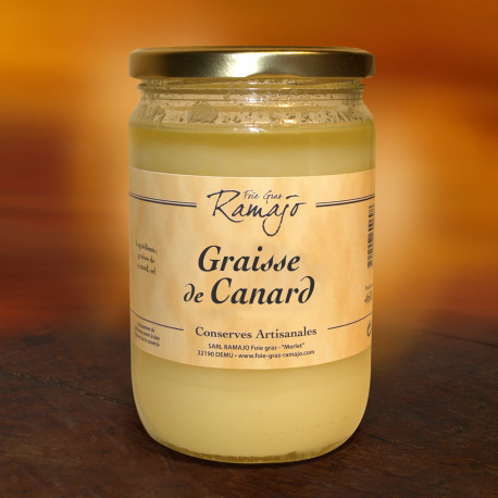 Graisse de Canard - Spécialité Sud Ouest canard Gers - Maison Ramajo