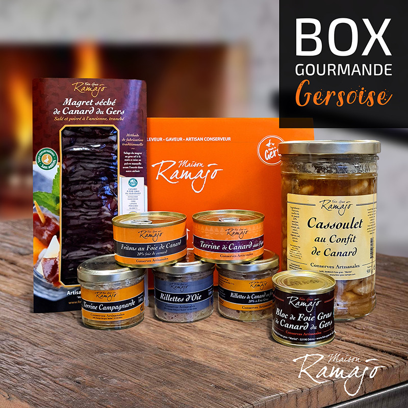 Coffret gourmand La Gerçoise - Box de la Maison Ramajo