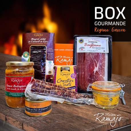 Coffret gourmand Le Régime Gascon - Box cadeau Maison Ramajo